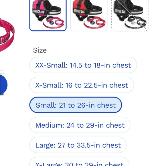 Industrial Puppy Reflective Service Dog Harness & Leash - Picture 9 of 10